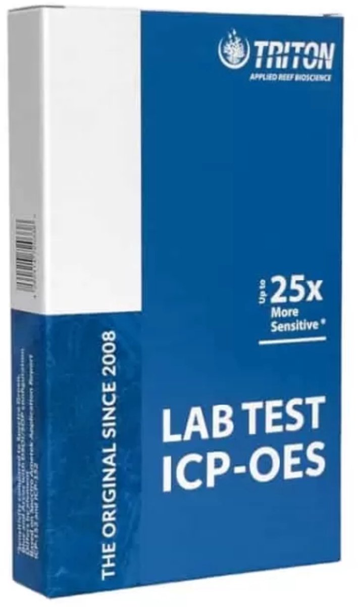 Triton Lab ICP Test Kit - Wateranalyse voor zeeaquarium
