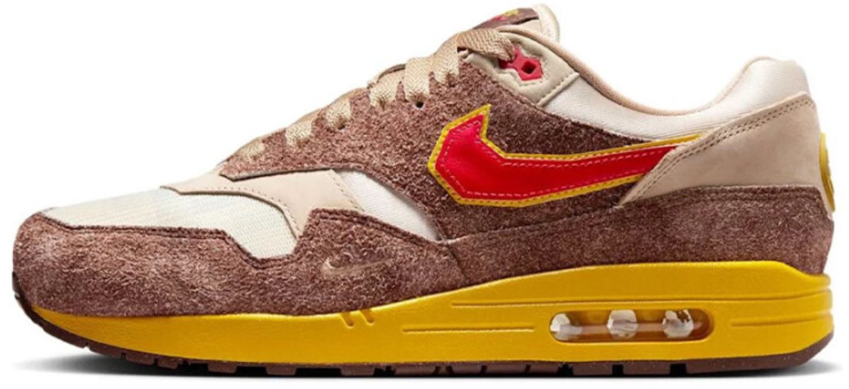 Nike Air Max 1 .SWOOSH Low Poly Big Head Origins Rood