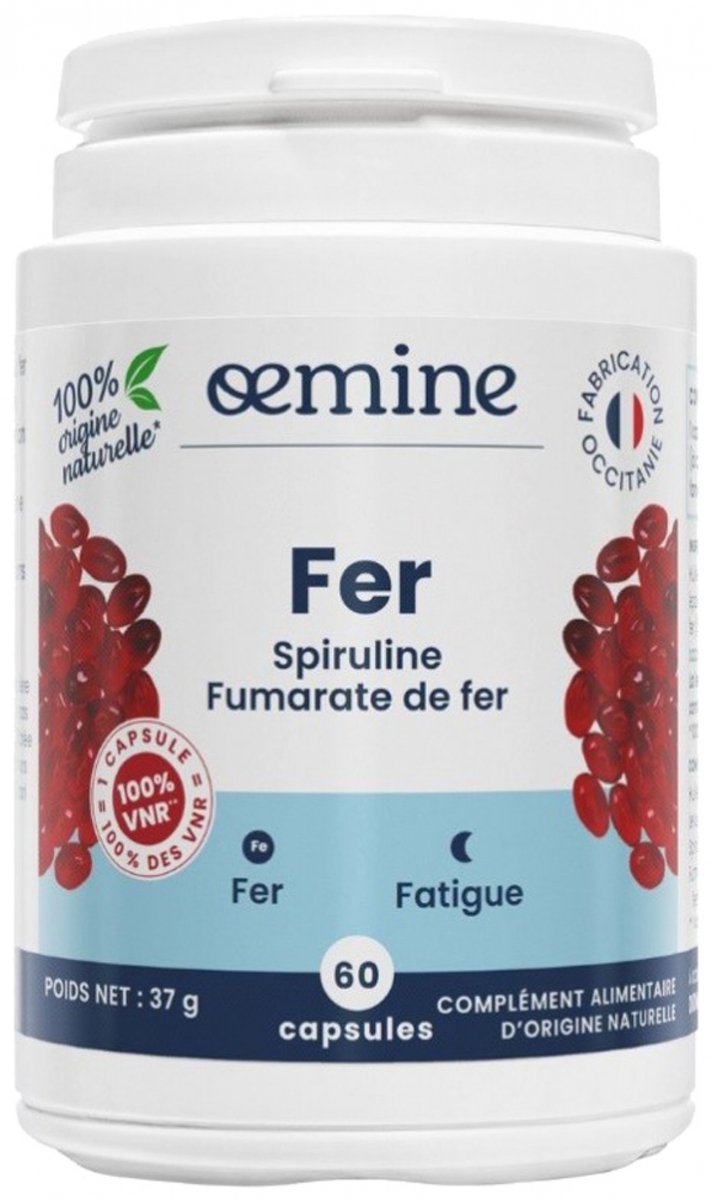 Oemine IJzer 60 Capsules