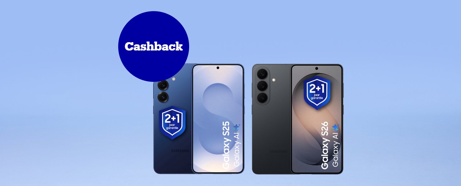 Tot 250,- cashback
