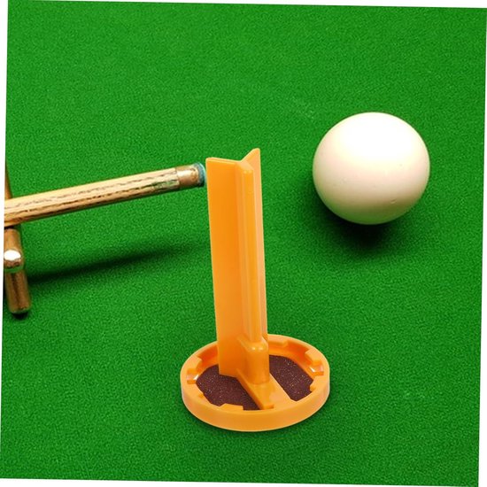 Keu Tip Reparatie Tool - Biljart Schuurmachine - Keu Onderhoud - Draagbaar Ontwerp - 10.5 cm - Geel — afbeelding 3