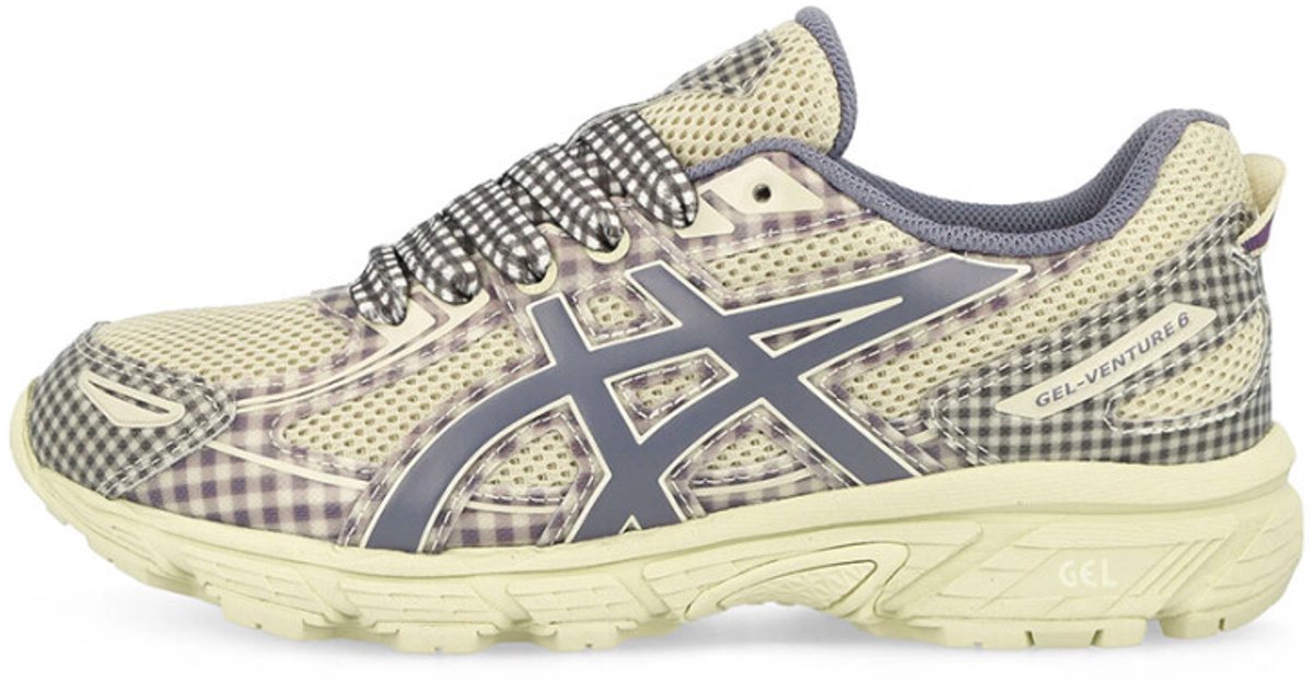 ASICS Gel-Venture 6 Story mfg. Vanilla Violet Quartz Gingham Paars
