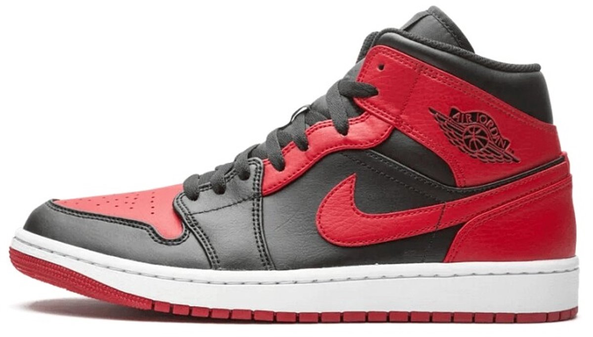 Black/Gym Red-White