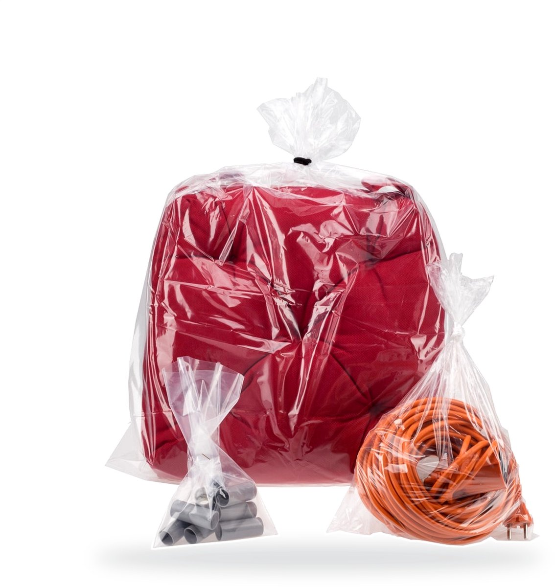 Inpakr Plastic Zakken PE Transparant - 32 x 50 cm - 50 micron - 1000 stuks