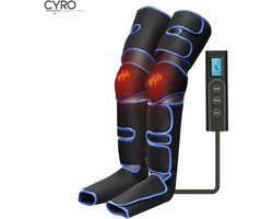 CYRO - Beenmassage Apparaat - Recovery Boots - Lymfedrainageapparaat - Beenmassage - voor Spierherstel - Bloedsomloop - Zwart