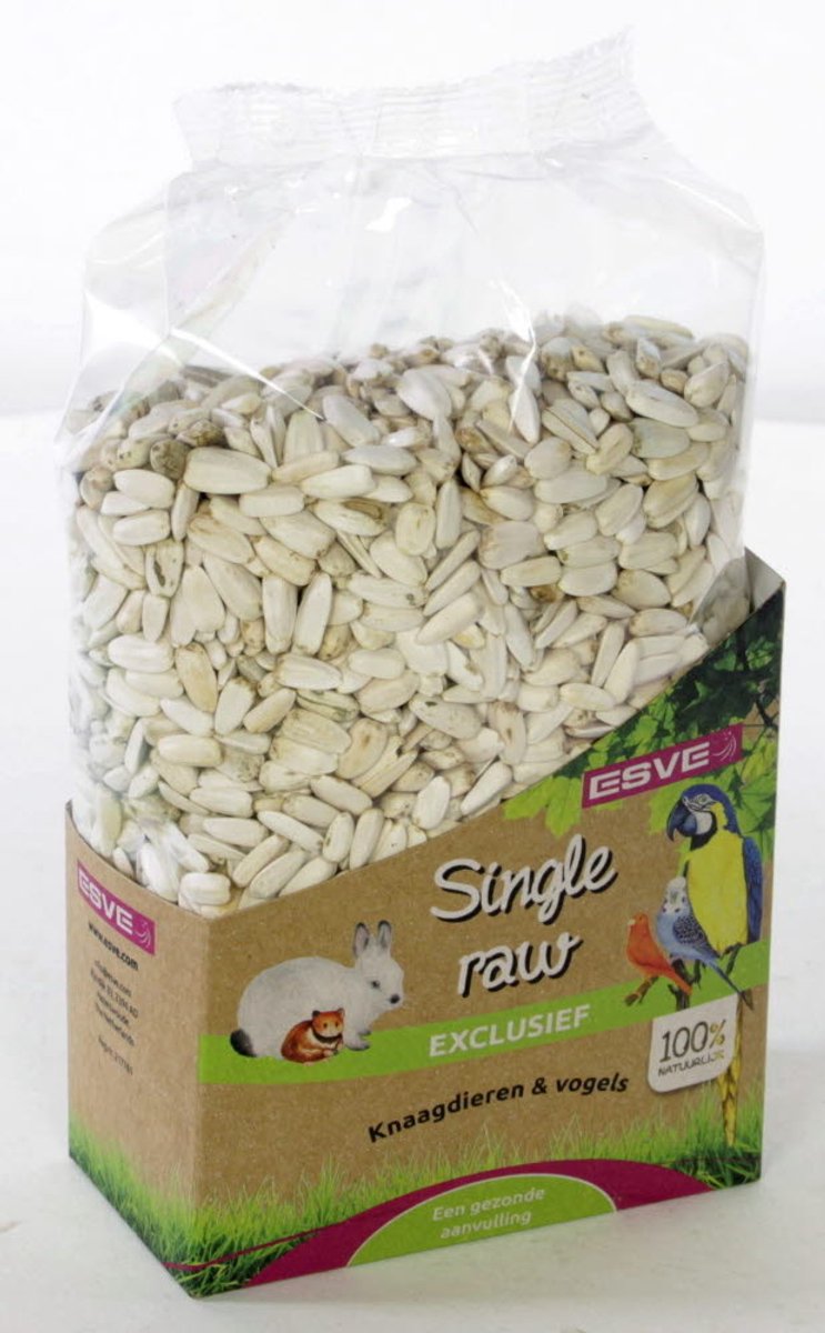 ESVE Zonnepitten wit 300 g | energierijke zaden voor tuinvogels