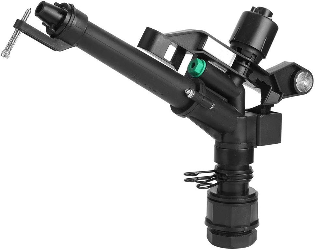 MTTproducts- Sprinkler Roterend 360 Graden - Irrigatie Tool - Hoogwaardig Kunststof - Duurzaam - Adapter 1 Inch - Geschikt voor Landbouw - Beregeningssysteem
