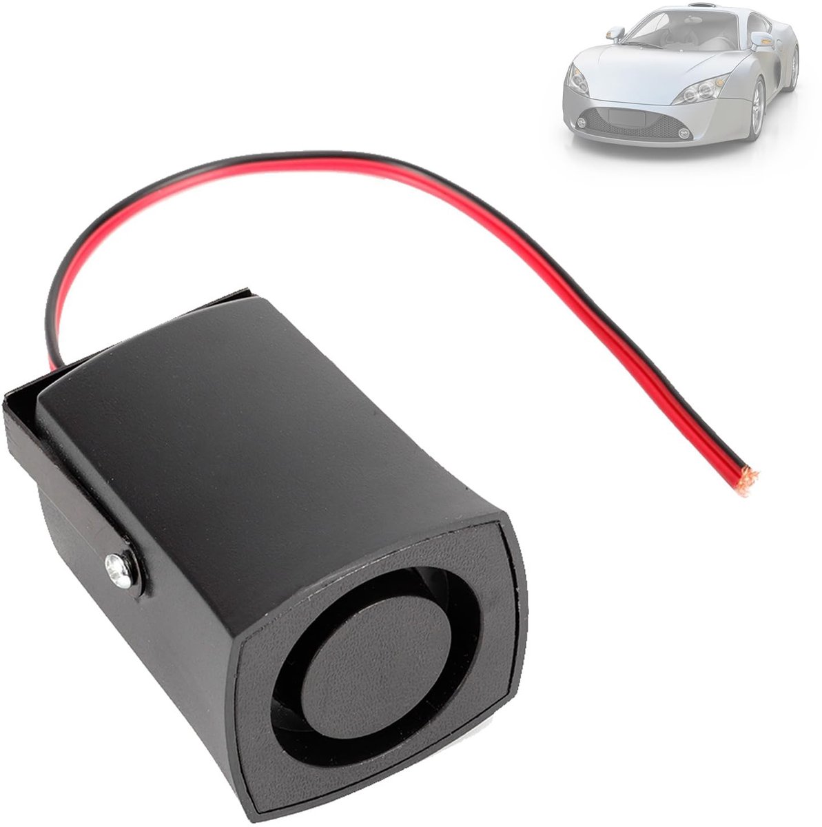 Dailygoods- Achteruitrijalarm 115DB - Universeel - Hoogwaardig ABS - Geluidsniveau 20W - Eenvoudige installatie - Betrouwbaar en duurzaam - Achteruitrijsensor