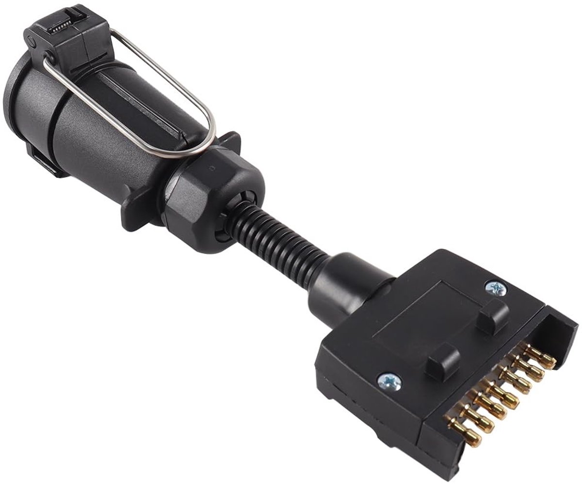 Dailygoods - 7-Pins Aanhangwagenadapter voor Duurzame Verbinding