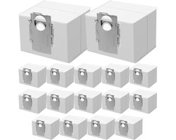 Roborock - Stofzuigerzakken - 16 Stuks - 3 Liter Capaciteit - Compatibel met Q5/Q7/S7/S8 Pro Ultra en Meer