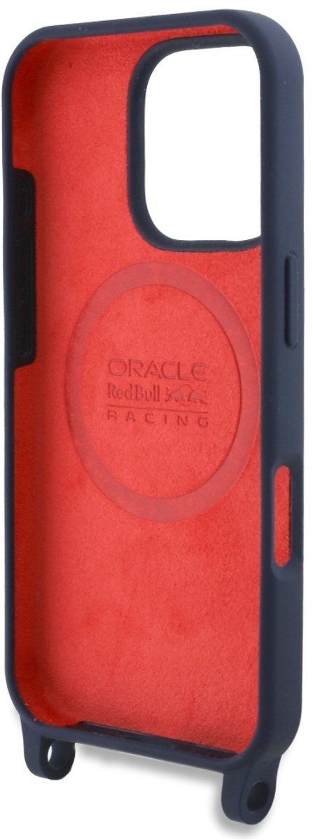 Red Bull Hardcase Met Siliconen Bandje Voor Magsafe Iphone 16 Pro Logo van Red Bull — afbeelding 4