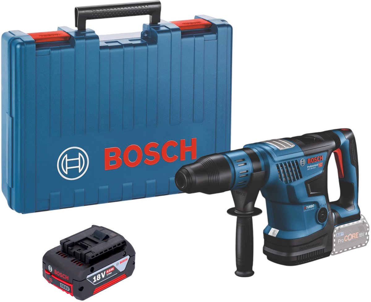 Bosch GBH 18V-36 C Professional accu-boorhamer 18 V 7 J SDS max Brushless + 1x accu 4,0 Ah + koffer - zonder oplader