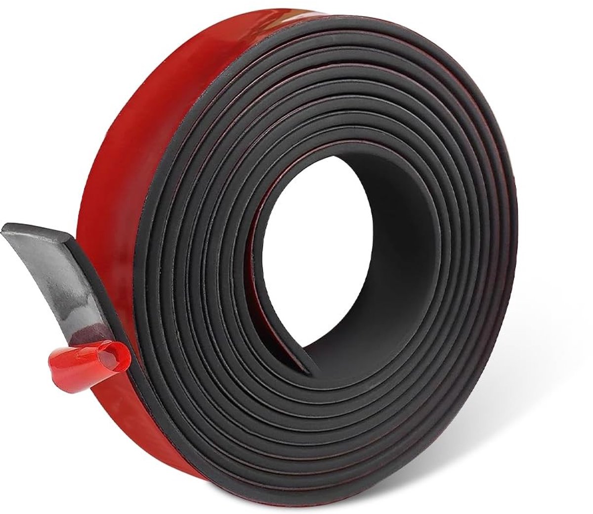 Dailygoods- Rubberstrip zelfklevend - Afdichtstrip - Geluidsisolatie - Vibratiebescherming - Nitril rubber - Hoge flexibiliteit