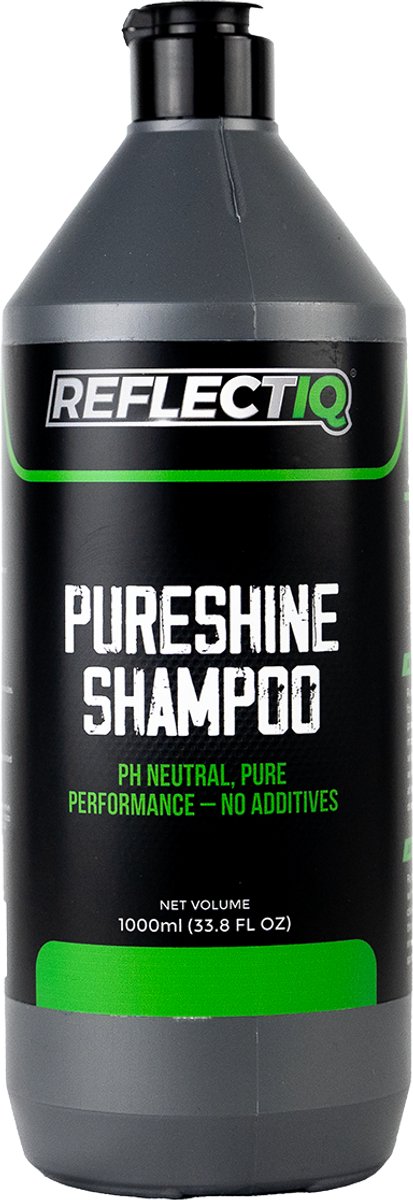 ReflectIQ PureShine Shampoo pH 7,5 – 1000 ml – pH-Neutrale Autoshampoo – Veilige Handwas voor Wax en Coating – Rijke Schuimvorming