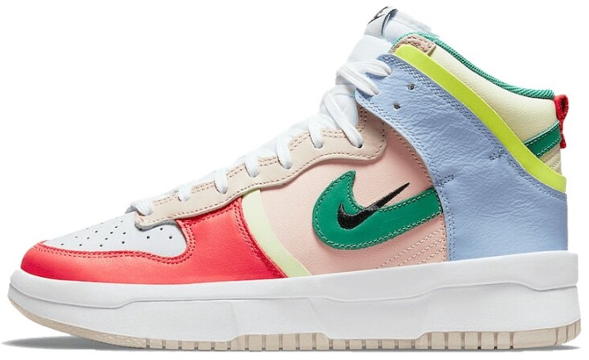 Nike Dunk High Up Pastels Blauw