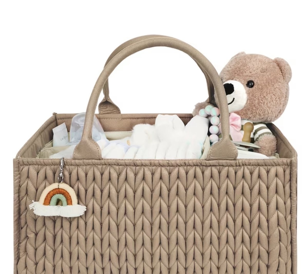 Kraamcadeau Baby Boy- Luxe Kraammand- Complete Baby & Mama Verzorgingsmand- 19 delige Giftset- Premium Maternity Basket — cadeau in Cadeau-ideeën - foto 6