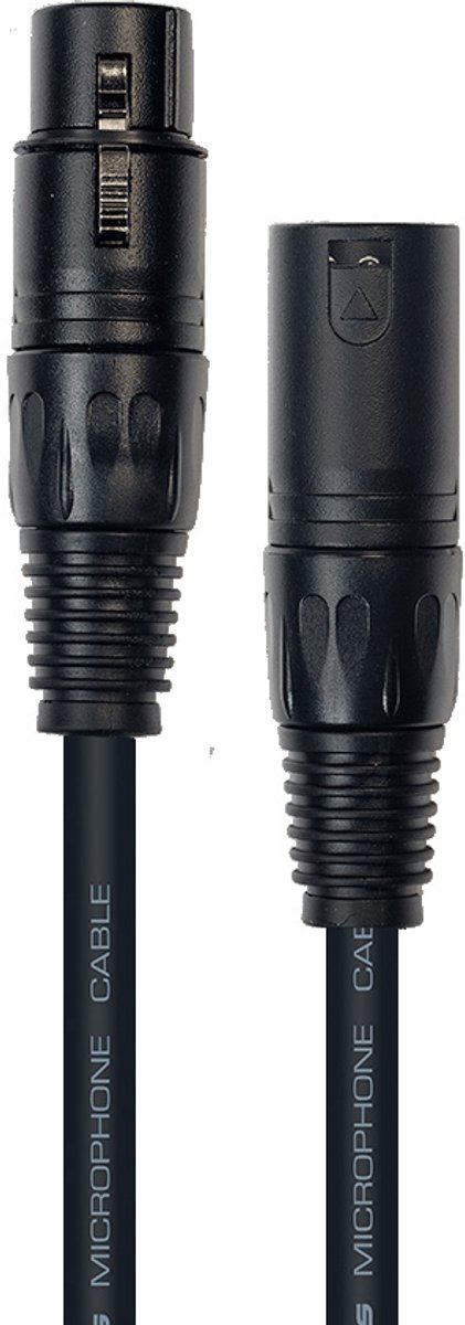 Microfoonkabel - Yellow Cable - Xlr male/xlr female - 5m