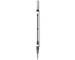 Musthavz Universele Device Cleaning Pen – 3-in-1 Reinigingstool voor Smartphones, Laptops, Toetsenborden & Oordopjes