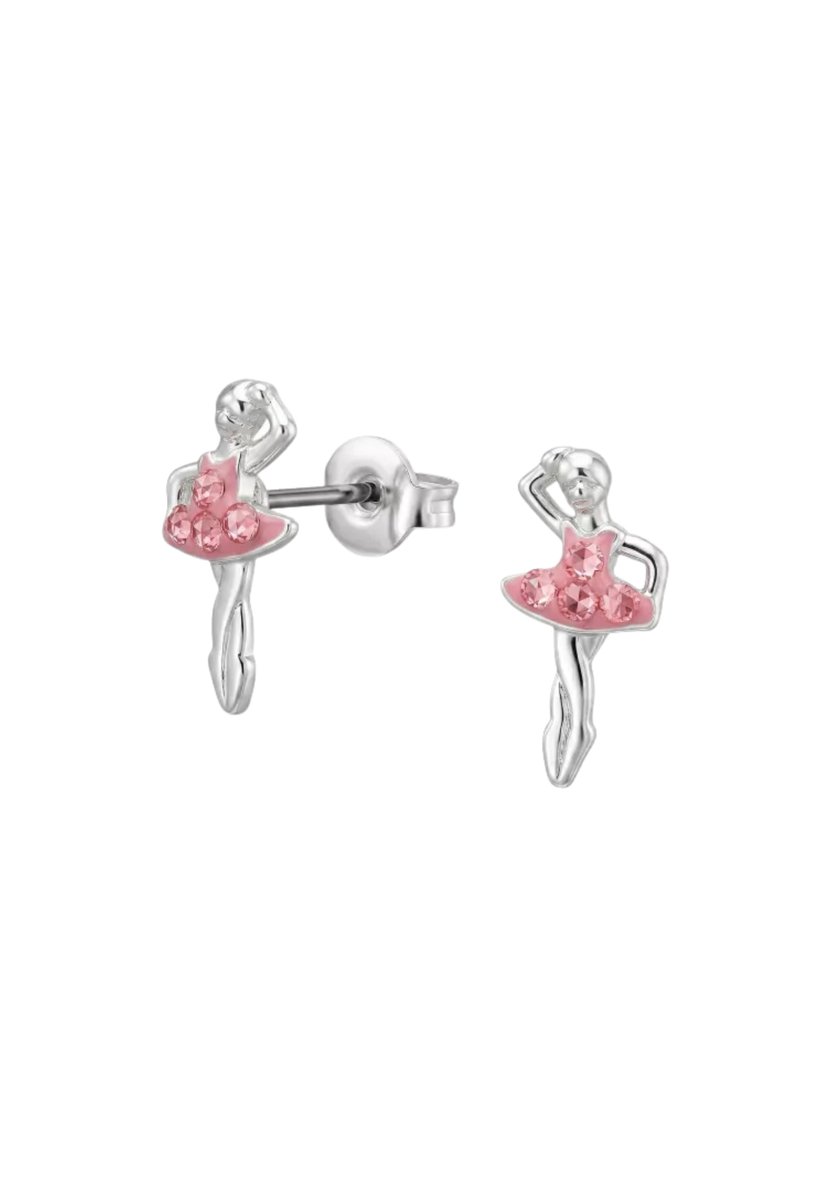 Silver Plated Brass Ear Studs
