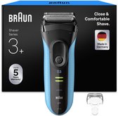 Braun Series 3+ 3040S - Elektrisch Scheerapparaat voor mannen - Precisietrimmer - Nat & Droog