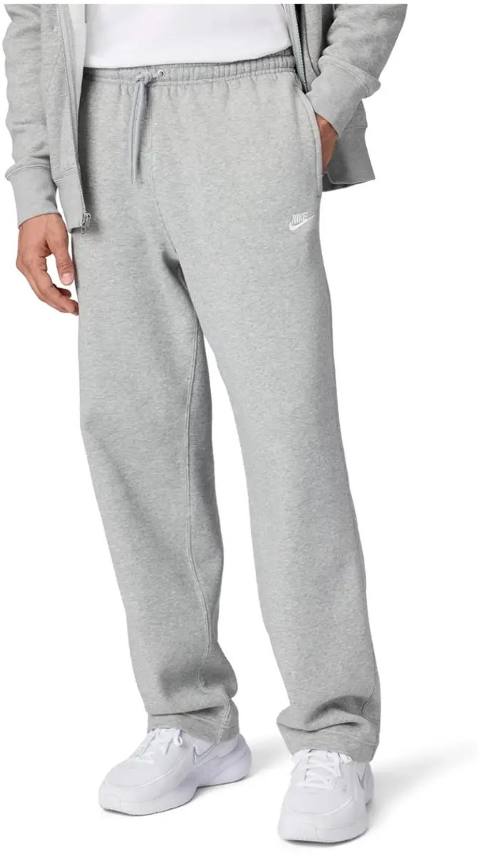 Nike club fleece men’ oversized french terry pants in de kleur . Grijs