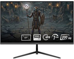 GameRaider ATUM GR27F20I 27 inch 200Hz 1ms Full HD Adaptive Sync IPS Gaming Monitor