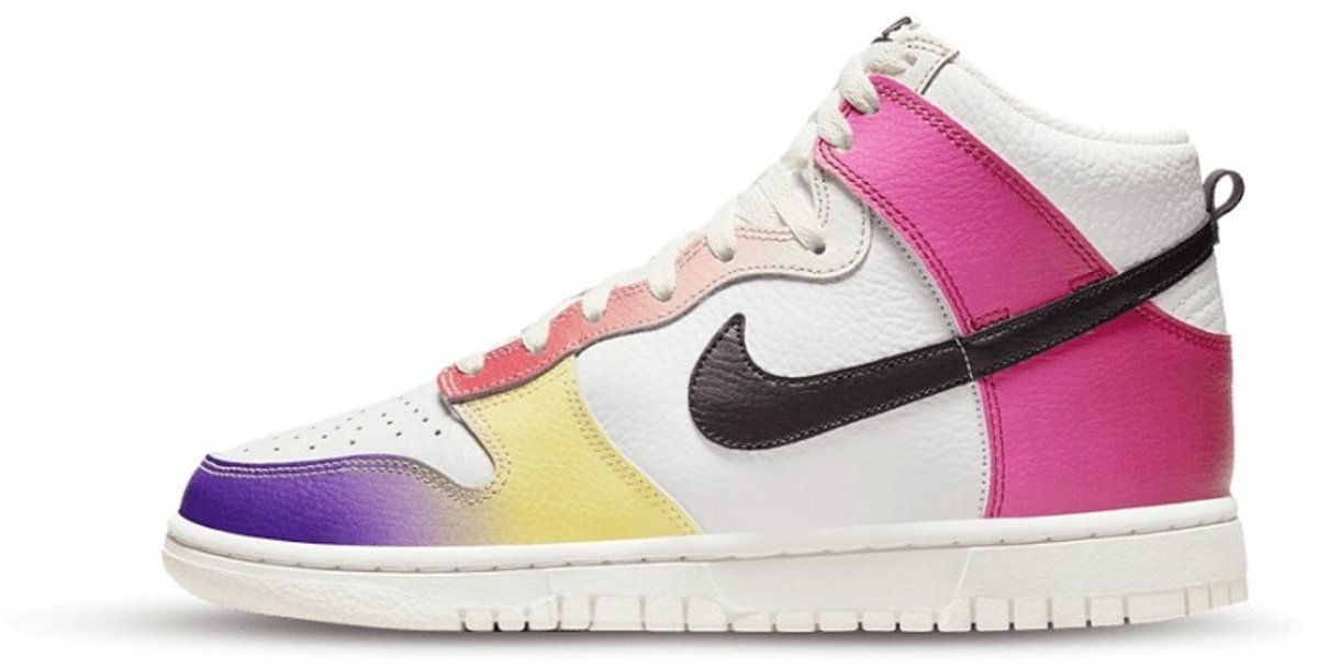 Nike Dunk High Multi-Color Gradient Rood
