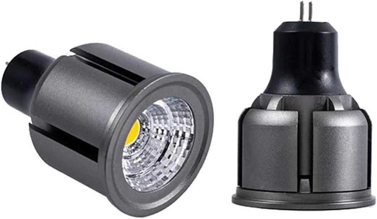LED Mini Lamp - Spotlamp GU5.3 - Sfeerverlichting Thuis - Energiezuinig - 48x81 mm - Warm Wit