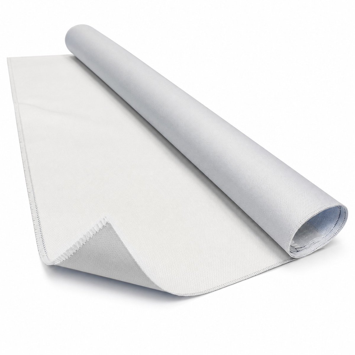 100 x 150 cm | 0.5 mm | Glasvezeldoek enkelzijdige silicone coating grijs