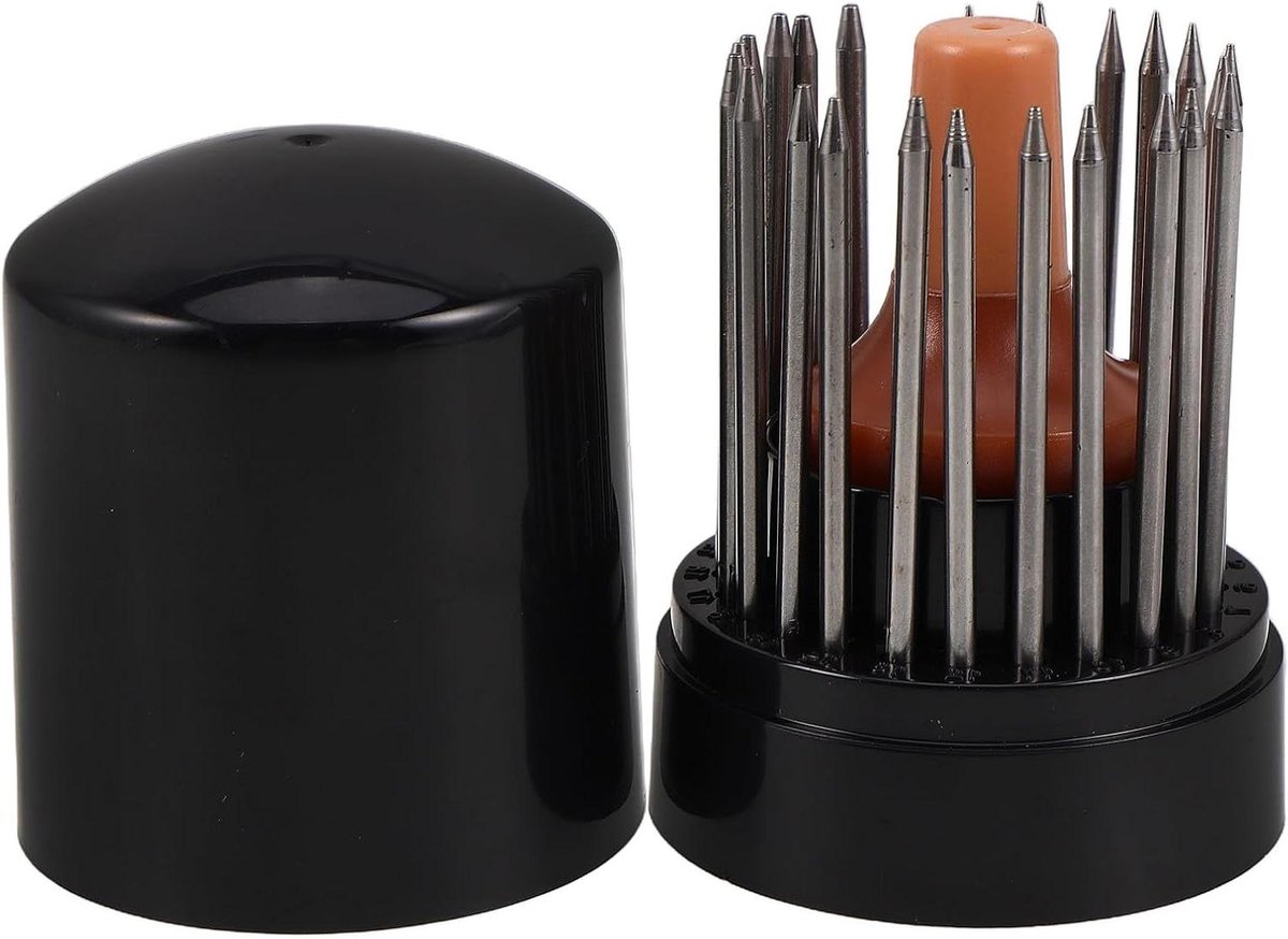 Graveergereedschap Set - Sieraden Maken - Steentjes Zetten - Ergonomische Handgrepen - 4.5 cm - Diverse kleuren