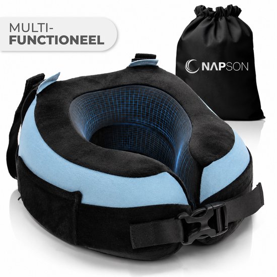 Napson nekkussen – memory foam – vliegtuig en auto