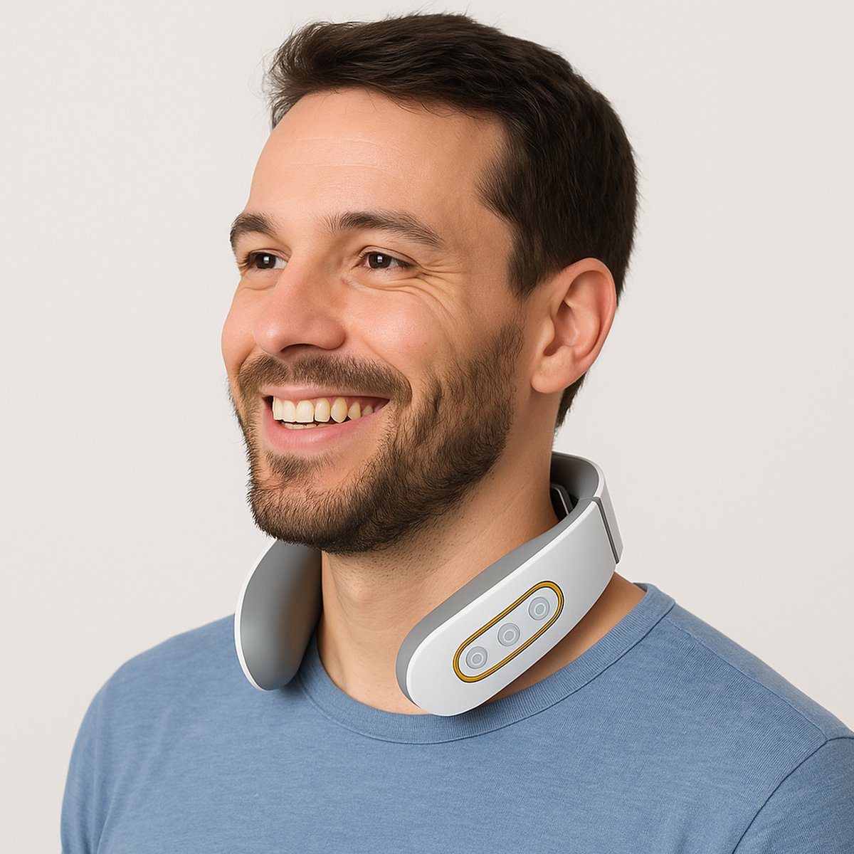 The Useful Neuro Neck Pro Draadloos Nekmassageapparaat met Warmte - afbeelding 3