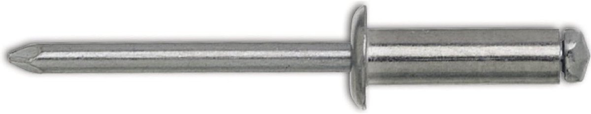 Blindklinknagels Aluminium/Staal - Bevestigingsmateriaal - Metaal Verbinden - Bouwkundige Toelating - 4 x 20 mm - Grijs