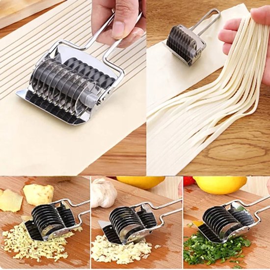 RVS Pastasnijder - Radeel voor Pasta en Deeg van Brunbeste — afbeelding 3
