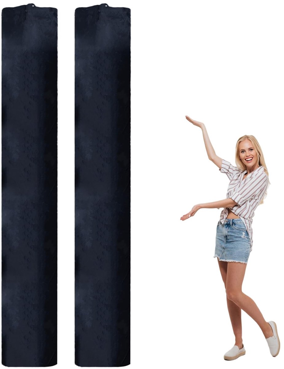 JHUBERS- Opbergzakken Jumbo - 2 x Opbergtas - Oxford-stof - Waterdicht - Bescherming Tapijten - Afmetingen 330 x 60 cm - Tapijtopbergtas