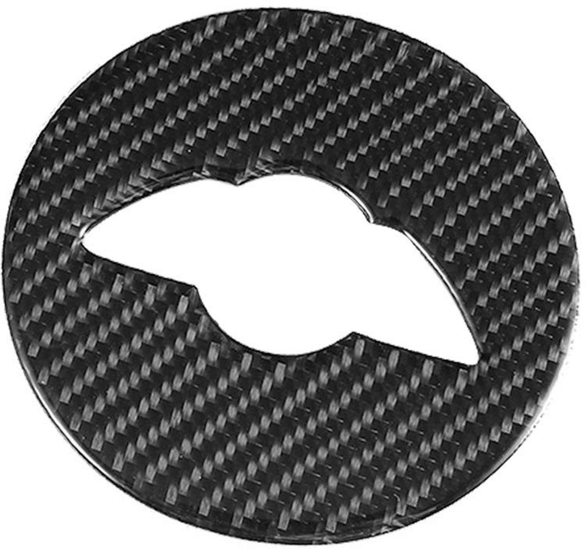 JHUBERS- Stuurhoes Luxe - Stuurwiel Cover - Carbon Stuurwiel Decoratie - Auto Accessoires - Vervanging F55/F56/F60 - Zelfklevend Ontwerp - Stuurwielcover