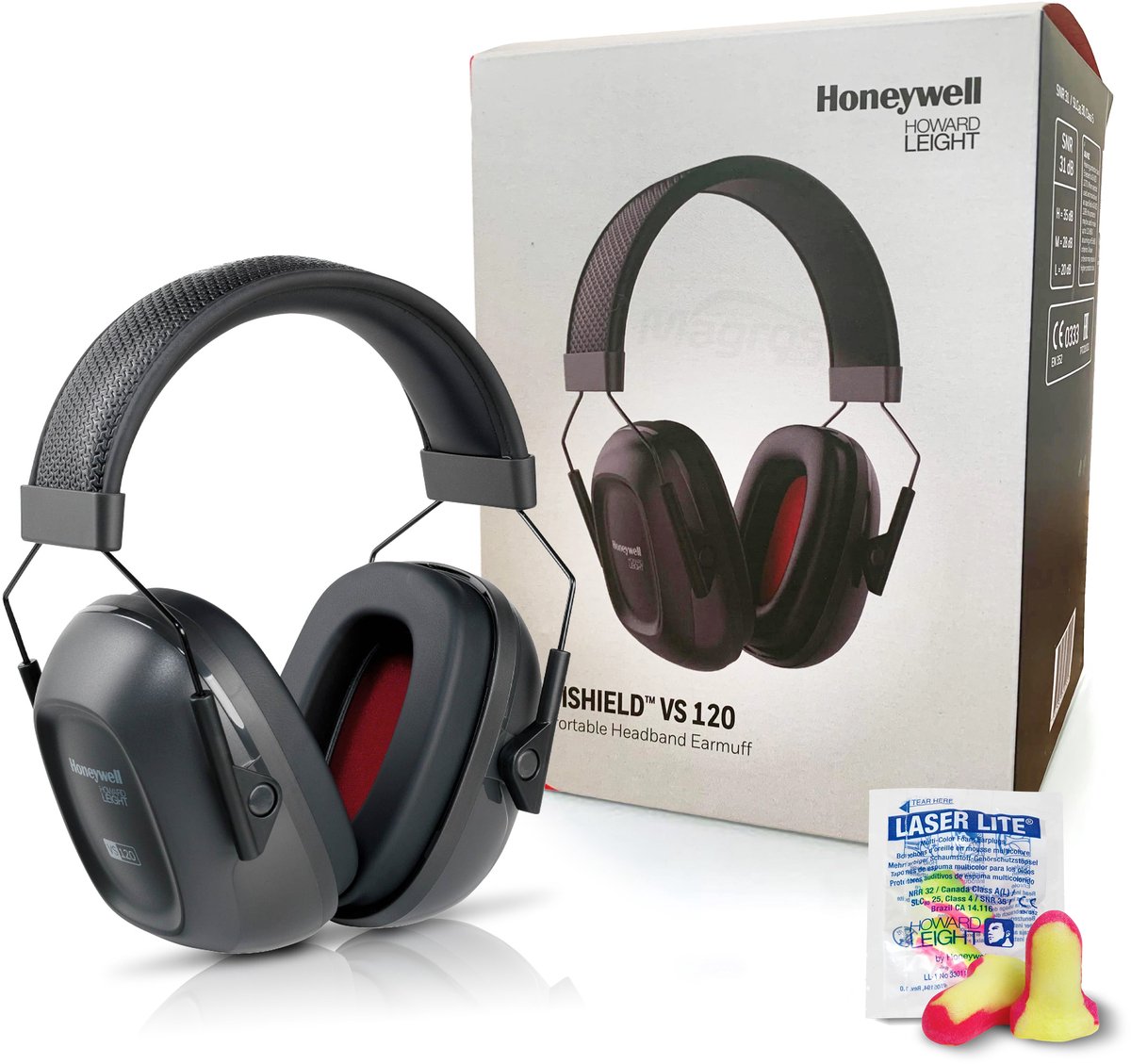 Honeywell VeriShield VS 120 Gehoorbeschermers - 31 dB - Incl. Oordopjes