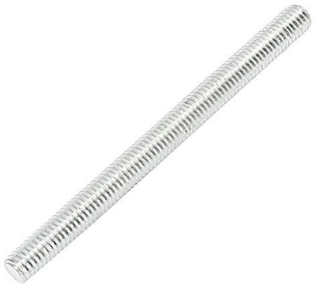 JHUBERS- Draadstang M8 100mm - Set van 10 Stuks - Aluminiumlegering - Roestbestendig - Geschikt voor 30/45 mm Sleuf - Hoogwaardig Vakmanschap - Schroefdraadstang
