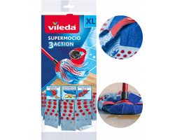 Vileda SuperMocio 3Action Velours XL-mofo's - XL-formaat