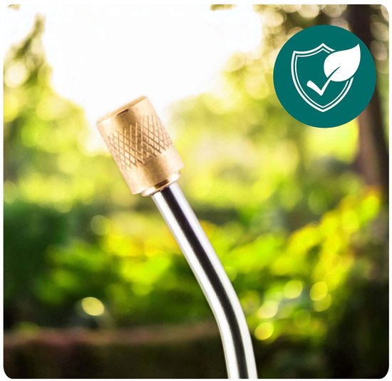 Plonos AQUA PRO - Drukspuit - 5L - Handmatige Bediening - Roestvrij Staal - Mosiad Düse van Plonos — afbeelding 4
