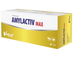 Vetfood Amylactiv MAX - Voedingssupplement voor Honden en Katten - 120 Capsules