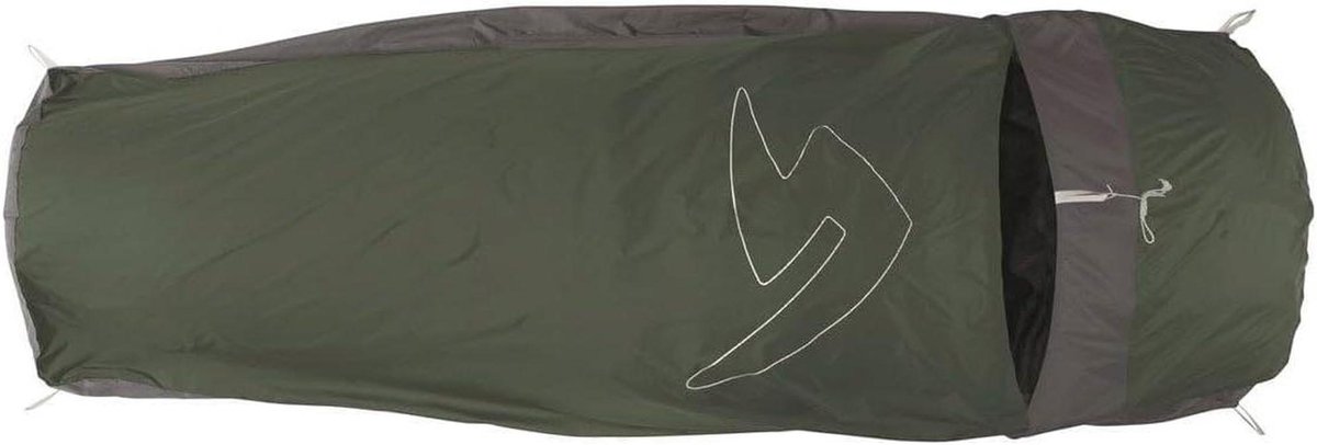 Bivakzak - Noodzak - Buiten slapen - Beschermt tegen weer - 230x90 cm - Groen