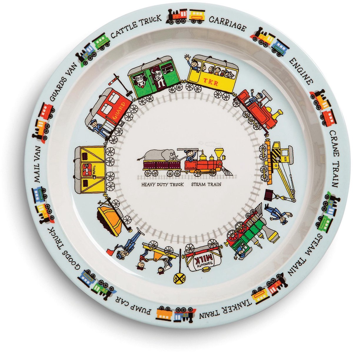 Treinen kinder melamine bord - Tyrrell Katz