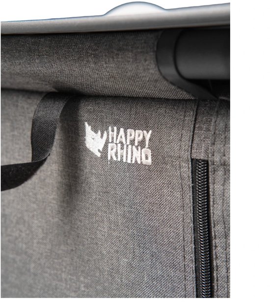 Happy Rhino - Kast Abruzzo - Campingkast - Voorraadkast - Kampeerkast - Grijs Polyester - 91 x 51 x 105 cm van Happy Rhino — afbeelding 3