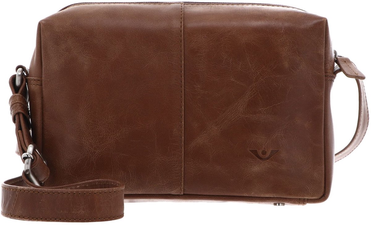 VOi schoudertas City Cowboy Sarala Crossbody Bag Cognac Lichtbruin