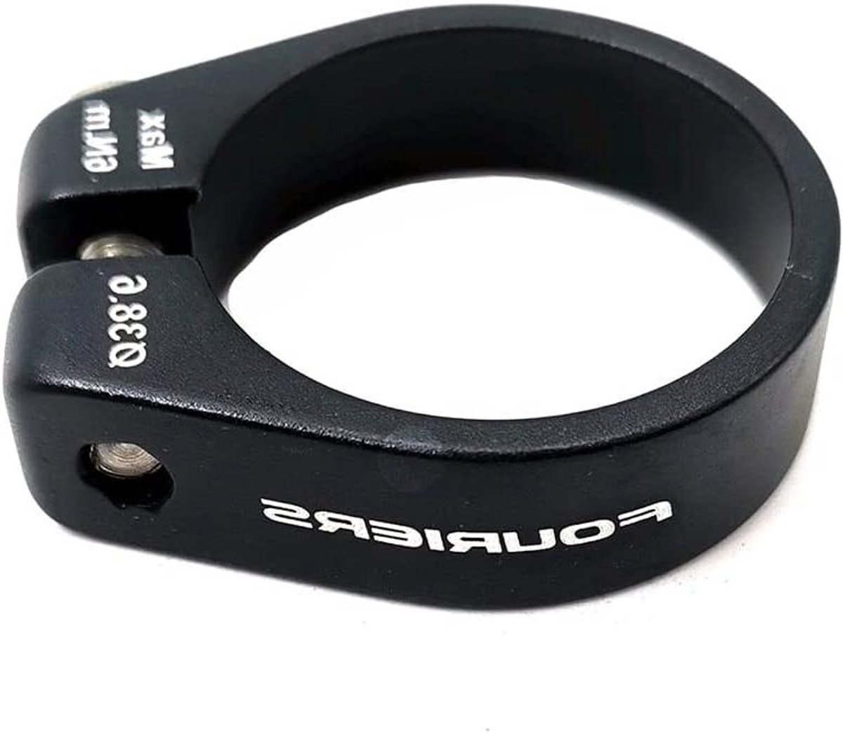 Zadelpenklem - Fietsaccessoire - Zadelhoogte Verstellen - Snelle Verstelling - 38.6mm - Zwart