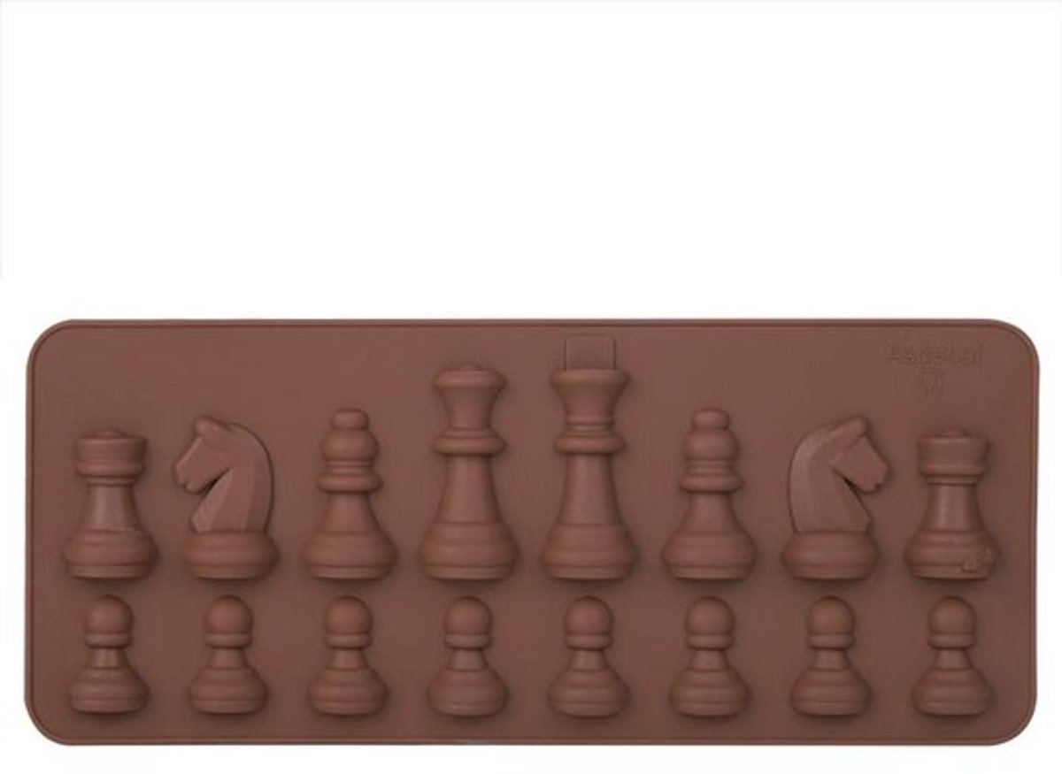 Allecto - Siliconen chocolade snoepvorm - 16 holtes - Hittebestendig