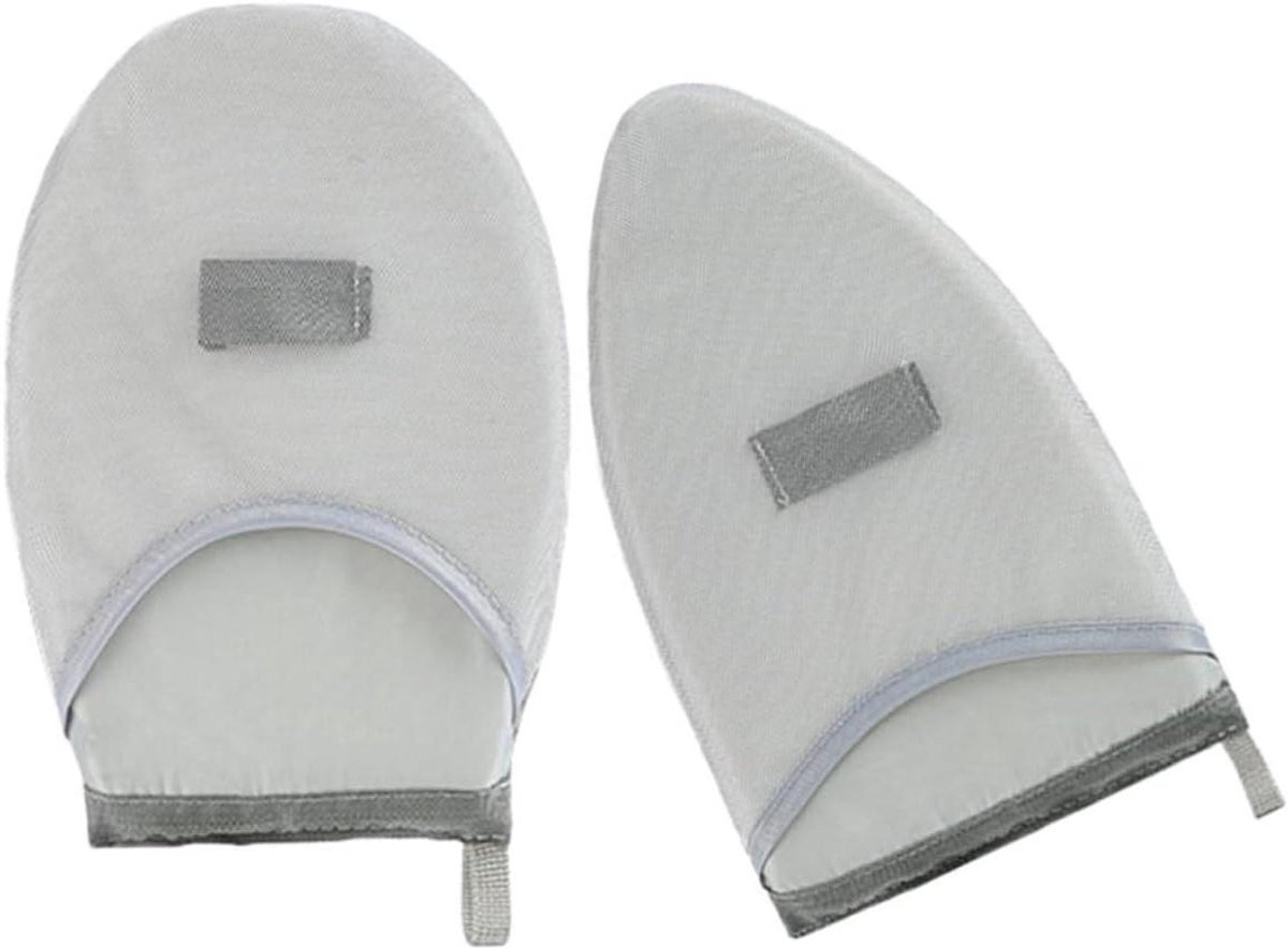 Stoomhandschoenen - Strijkaccessoires - Kleding Stomen - Hittebestendig - 2 stuks - Grijs