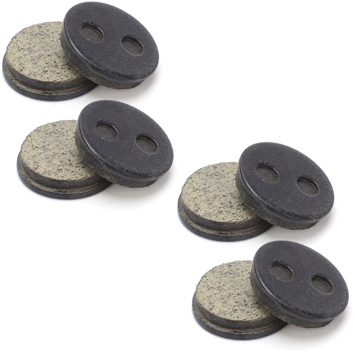 Dailygoods- Schijfrem Pad Halfmetalen - Remblokken Fiets - Hoge Slijtvastheid - Warmteafvoer - Geschikt voor Off-Road - 4 Paar