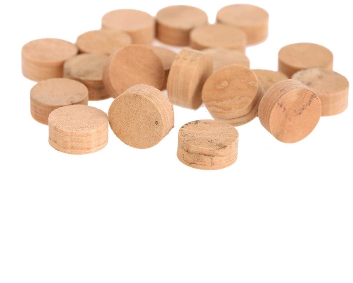Dailygoods - 20 Stuks 9.5mm Trompet en Trombone Reparatie Kurk Pads Kit
